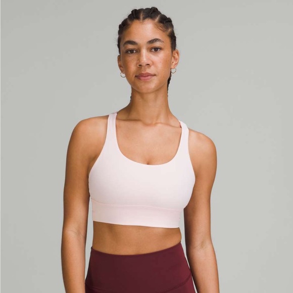 lululemon athletica Other - NWT Lululemon Energy Longline Bra B–D Cups Strawberry Milkshake | Size 6 NWT